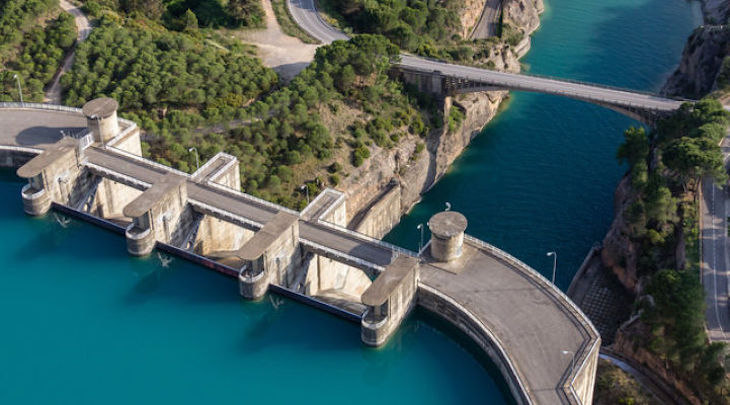 El embalse de Biscarrués ya es historia