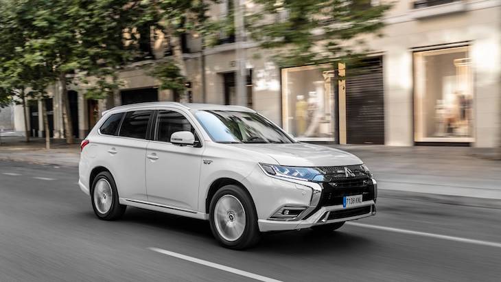 Éxito del Mitsubishi Outlander híbrido enchufable