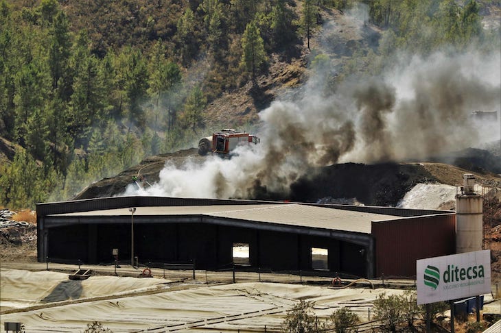 Andalucía somete a consulta pública la prolongación de la actividad de los vertederos de residuos peligrosos