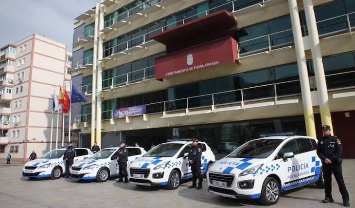 Fuenlabrada compra de 8 coches policía con emisiones cero