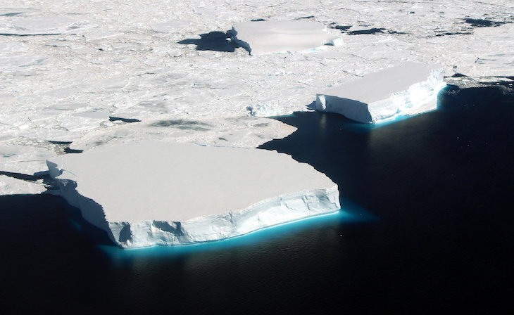 Un área de hielo dos veces España desaparece en el Mar de Wedell