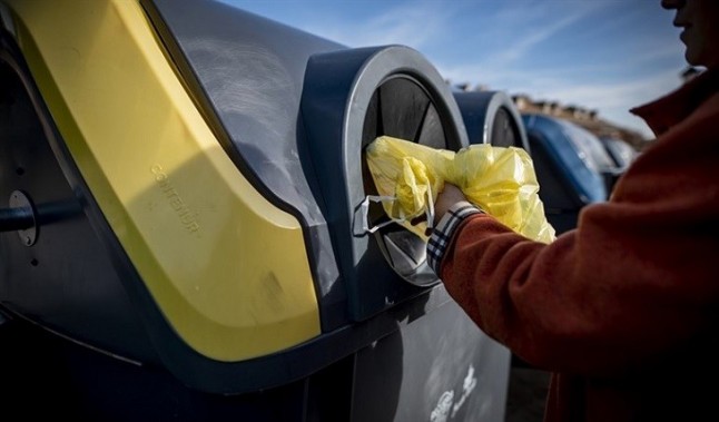 Los envases ligeros reciclados en la provincia de Jaén se multiplican por cinco