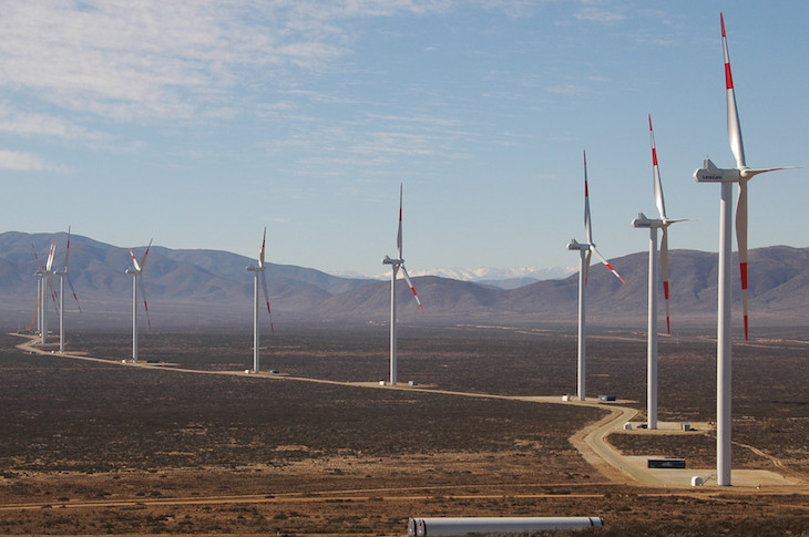 Elecnor construirá un parque eólico de 185 MW en Chile