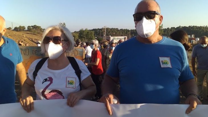 Economía circular. IU acusa al alcalde de Nerva de no hacer nada para impedir la ampliación del vertedero de residuos peligrosos