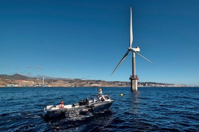 El enorme potencial de Canarias para la investigación de energía eólica marina
