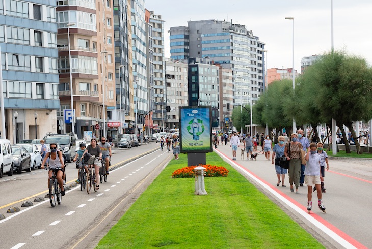 Gijón. Aprobada la Ordenanza de Movilidad Sostenible