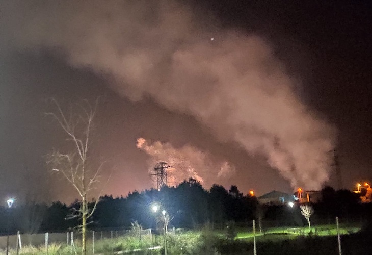 Nuevos picos de contaminación del peligroso tolueno en Gijon