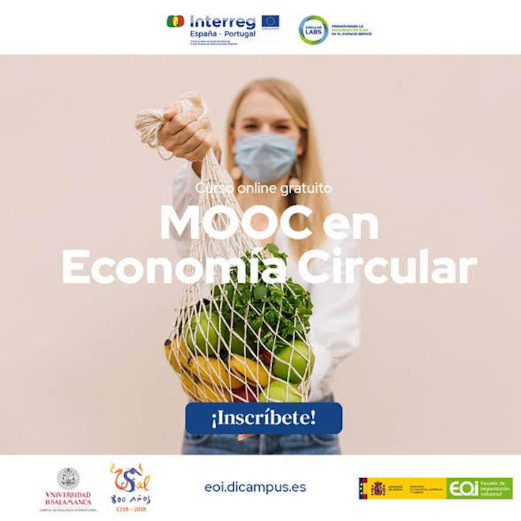 Curso Online Abierto (MOOC) de Economía Circular impartido por EOI y la Universidad de Salamanca