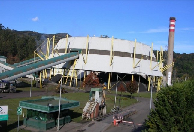 Asturias. Que se quemó ayer en la térmica de la Pereda en Mieres