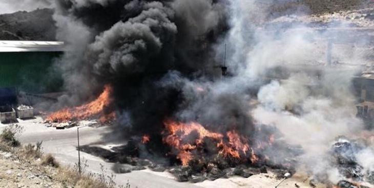 Las plantas de gestión de residuos registraron 379 incendios en España en los últimos 8 años