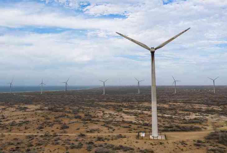 Elecnor entra en el mercado de las renovables en Colombia con la construcción del parque eólico Guajira I