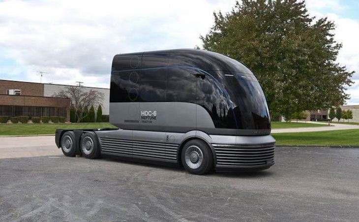 Hyundai trabaja para conseguir el camión de pila de combustible HDC-6 Neptune