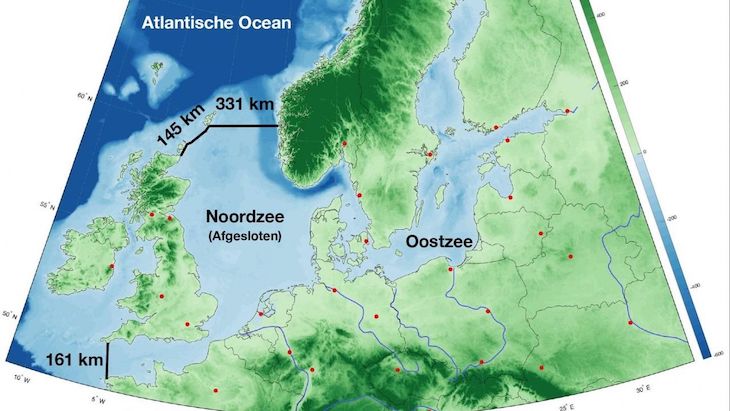 Proponen cerrar con diques el norte de Europa ante la subida del mar