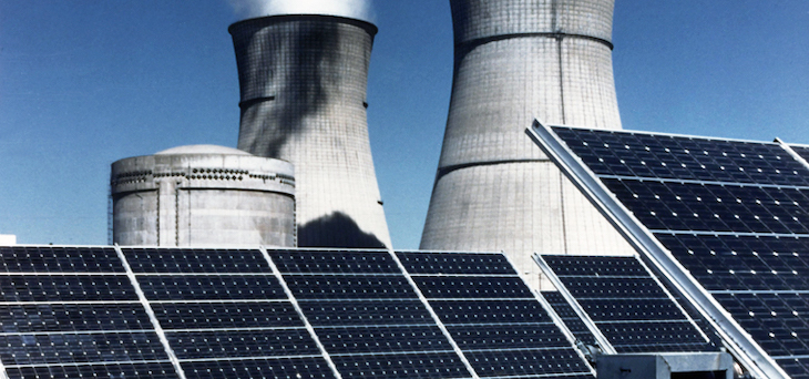 Una Central Nuclear sobre el tejado