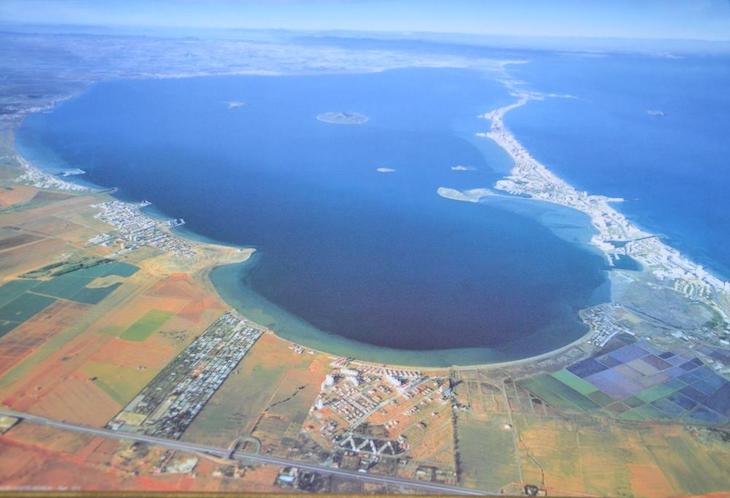 Las lluvias dan un ‘respiro’ al Mar Menor