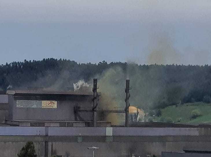 Asturias. Nuevas emisiones contaminantes en Carreño