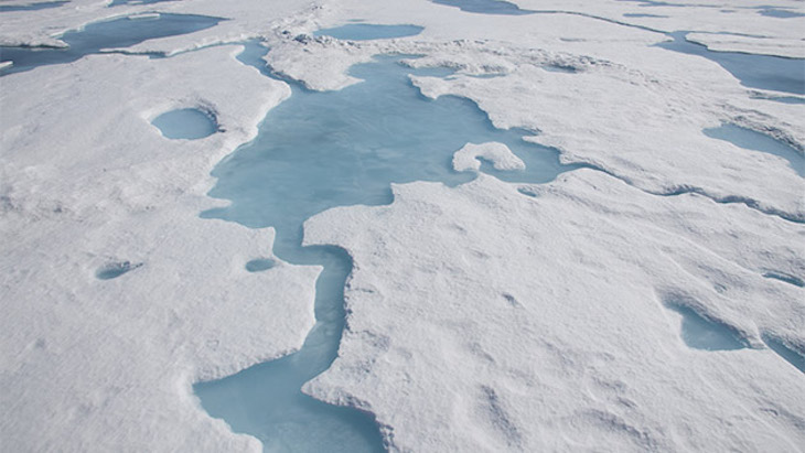 La costa del Ártico empieza a expulsar carbono