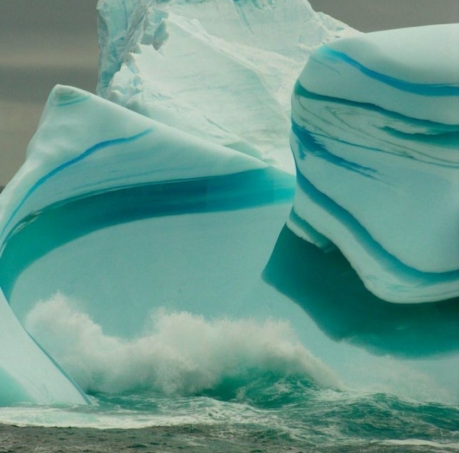 Qué sabes de los icebergs verdes