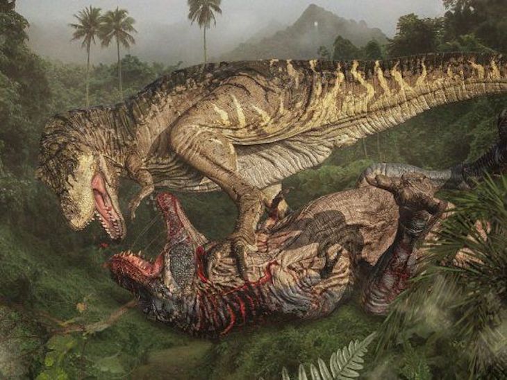 Dinosaurios caníbales