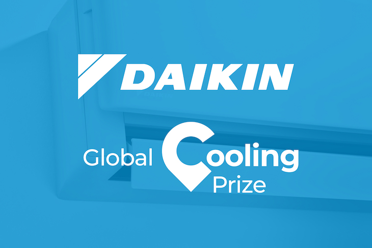 DAIKIN va sumando premios en esta ocasión recibe el Global Cooling Prize 2021