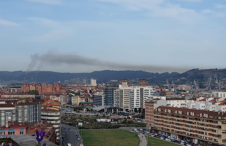 Asturias. Gijón sigue por 3 día con la contaminación disparada por partículas