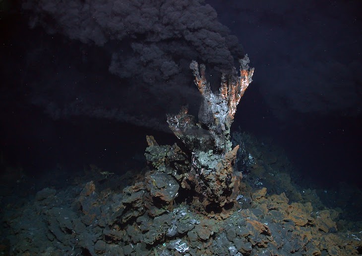 Simulan cómo los respiraderos marinos dieron origen a la vida en la Tierra