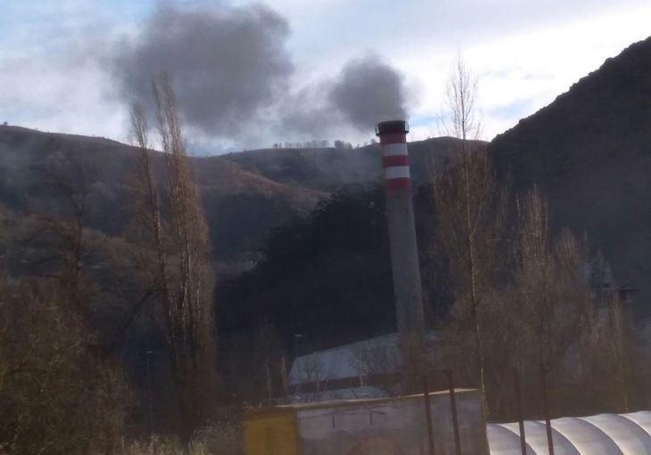 Asturias. Qué paso ayer en las Cuencas para dispararse la contaminación del aire