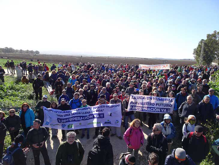 Estafa en Andalucía a cuenta de una laguna desecada de titularidad pública