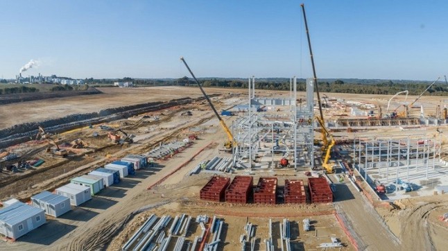 Greenalia completa el 80% de la construcción de la segunda planta de biomasa más grande de España