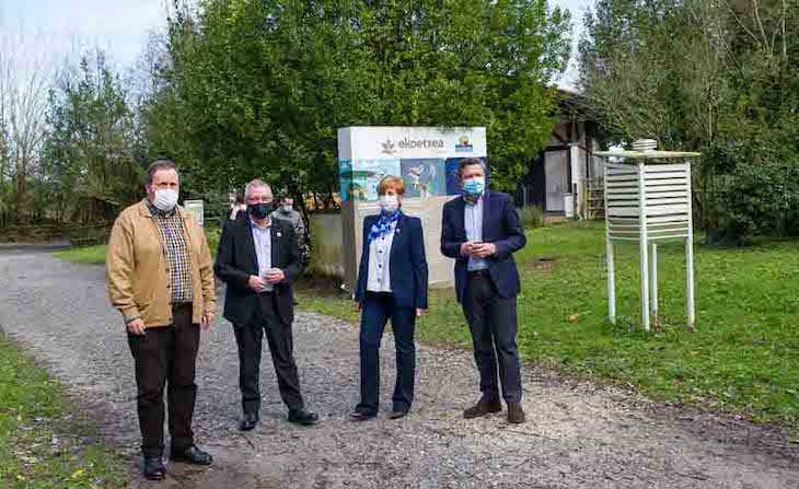 Euskadi mejora la conectividad de los espacios naturales de Txingudi