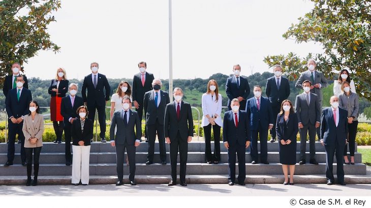 Felipe VI recibe en audiencia al Consejo Empresarial Español para el Desarrollo Sostenible