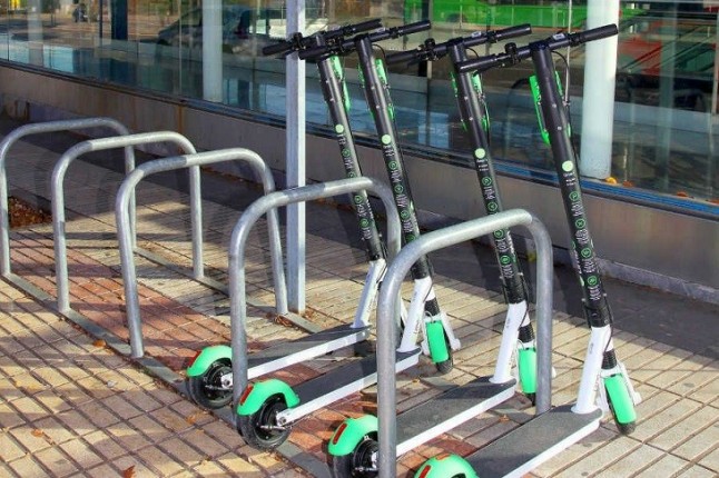 Los patinetes ya representan en 16