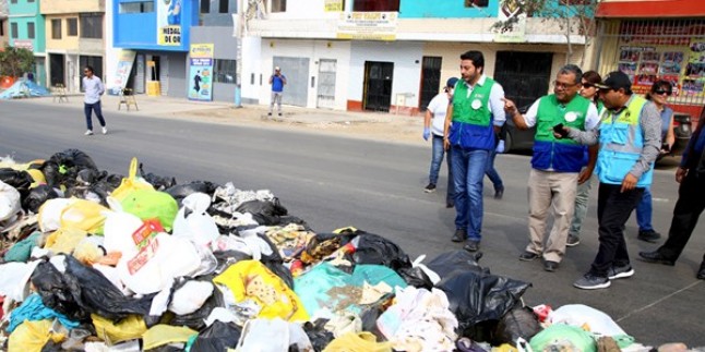 Ministerio del Ambiente adopta medidas para apoyar en la labor de limpieza en el distrito de Villa María del Triunfo