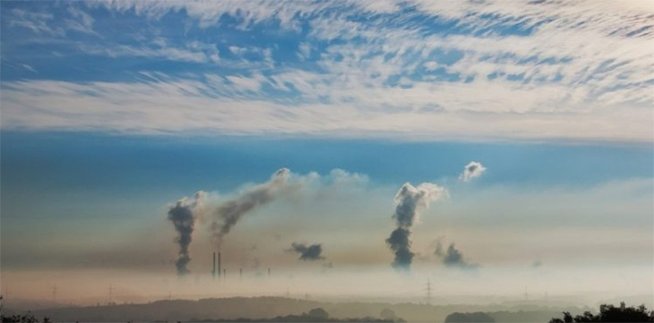 Las emisiones de CO2 en España bajan un 13