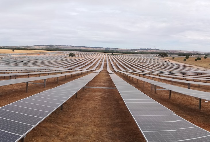 Solaria con paso firme