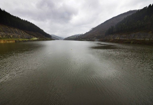 Los embalses vascos en situación optima