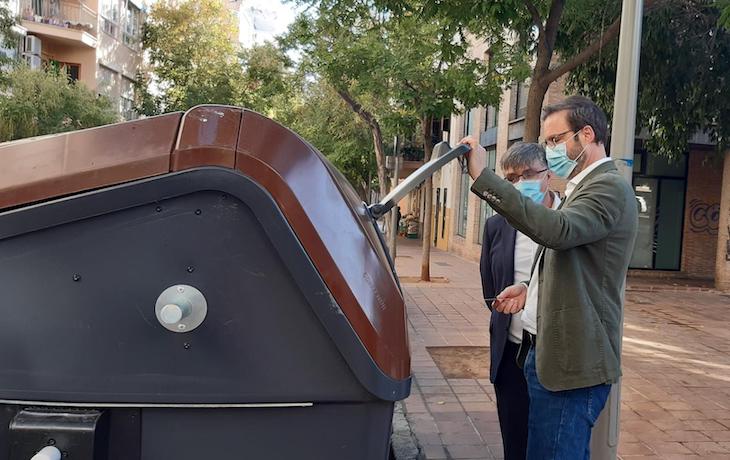 Palma de Mallorca. Implemetan contenedores de materia orgánica en Santa Catalina