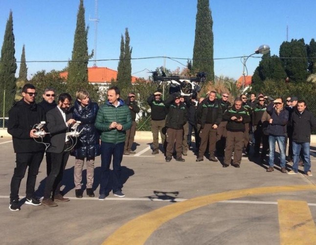 Agentes medioambientales murcianos contarán un dron para labores de seguimiento y vigilancia contra incendios forestales