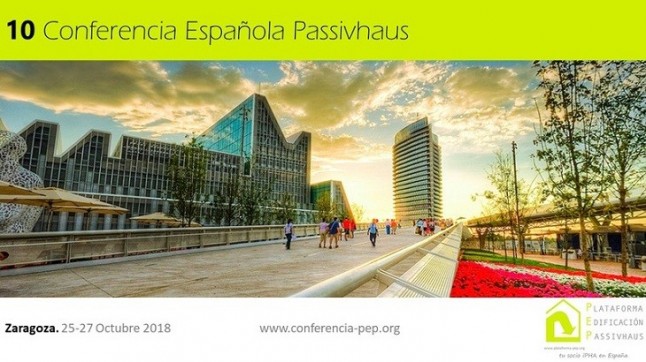 La 10ª Conferencia Española Passivhaus se celebrará en Zaragoza