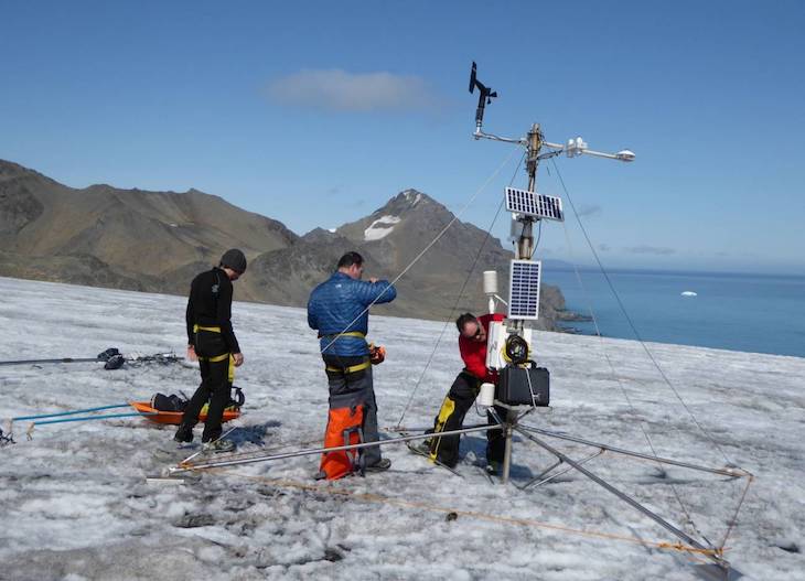 Temperaturas récord en la Antártida