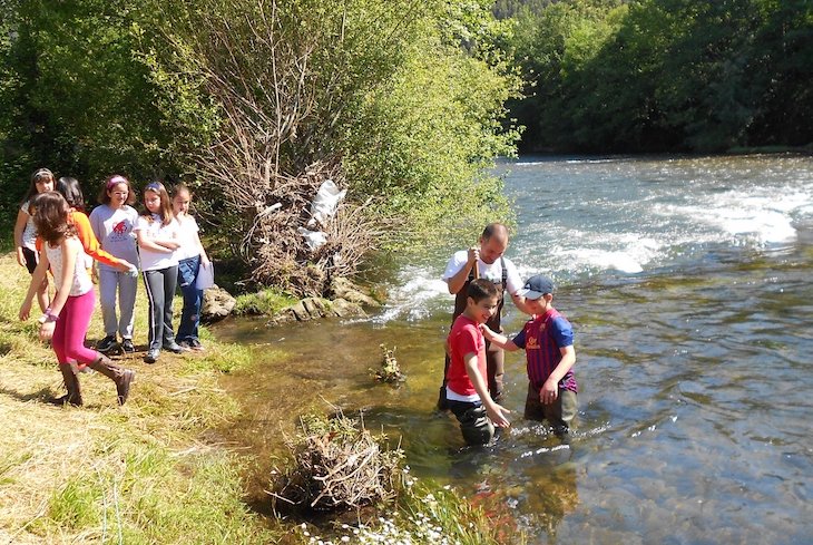 Red Cambera se ‘aplica’ para proteger la biodiversidad de cinco ríos de Cantabria