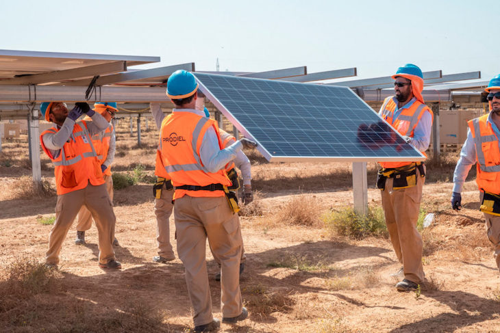 La energía verdes pueden crear más 40 millones los empleos en 2050