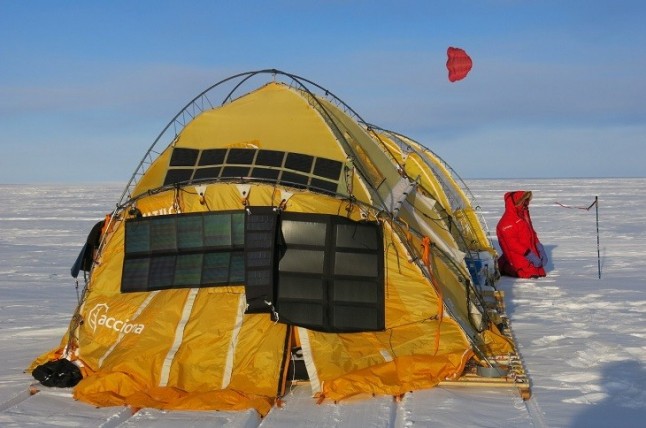 El Trineo de Viento logra alcanzar una base antártica abandonada desde hace 50 años