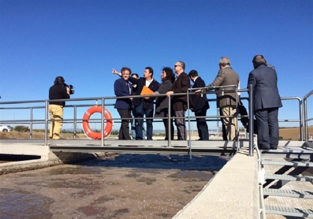 Inauguran las obras de la EDAR de Cañete la Real que han supuesto una inversión de alrededor de 1