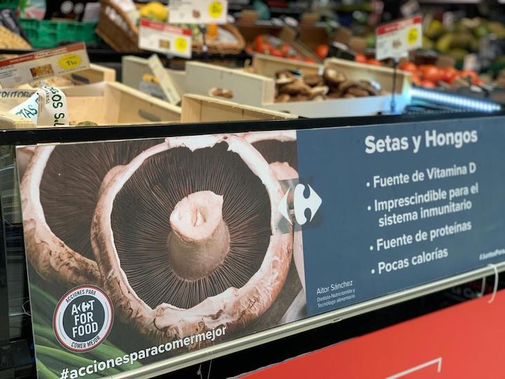 Carrefour comercializa más de 1.660 toneladas de setas y hongos nacionales