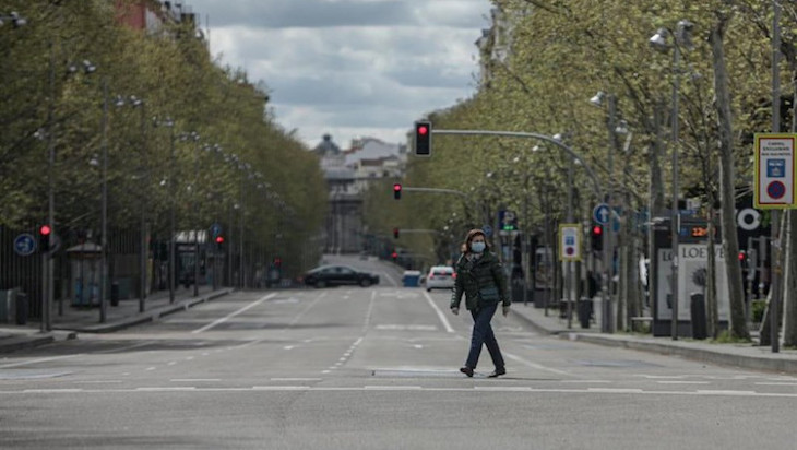 La niveles de NO2 cayeron un 56% en Madrid y un 40% en Barcelona entre el 16 y el 22 de marzo y un 21% en Italia