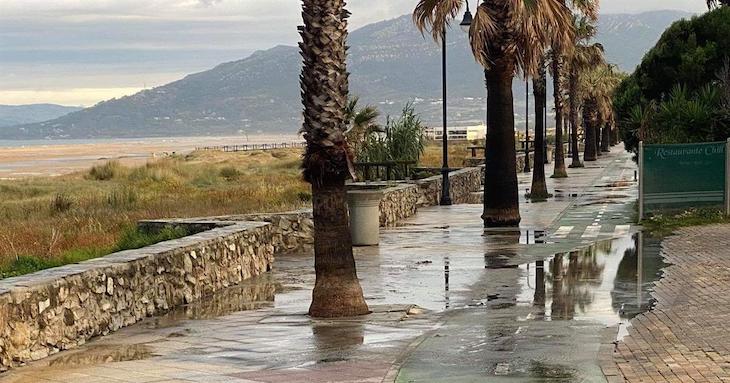 Nuevo vertido en la playa de los Lances en Tarifa (Cádiz)