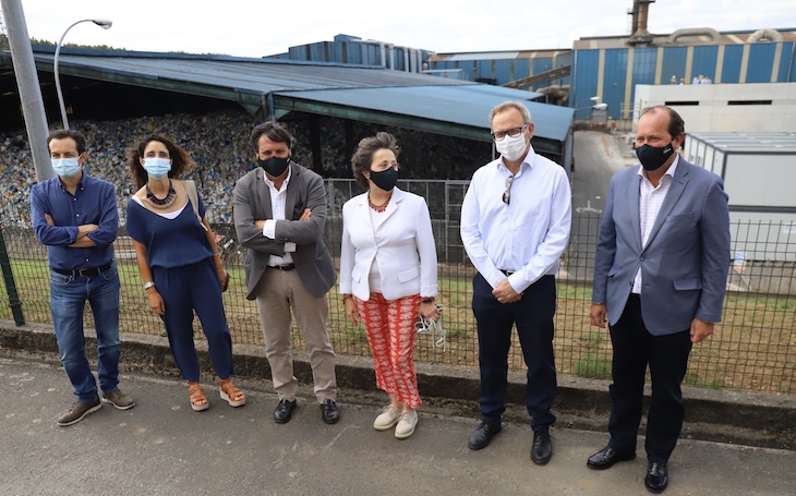 Una delegación del Gobierno Regional de Murcia visita el Complejo Medioambiental de Sogama (Galicia) como referente en la gestión circular de los residuos