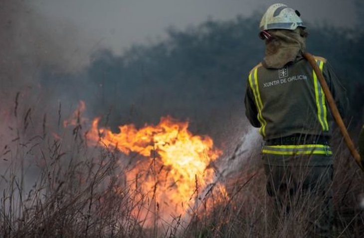 Planes piloto antincendios en Galicia