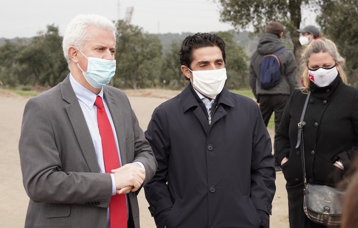 San Sebastián de los Reyes. El Parque Regional de la Cuenca Alta del Manzanares acondiciona el camino principal de la Dehesa Boyal de Sanse para recuperar el entorno